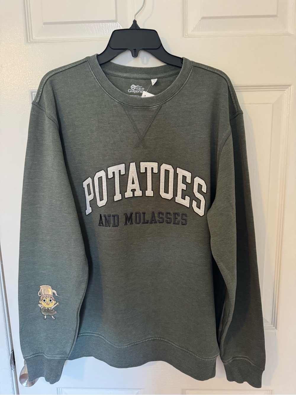 Over The Garden Wall Pullover Sweatshirt. Potatoes and Molasses